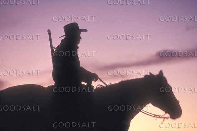 Frontier Rider at Dusk