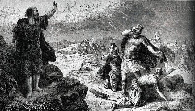 Elijah Calls Down Fire from Heaven