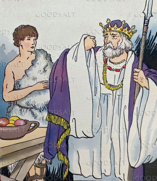 Saul Offers His Armor to David