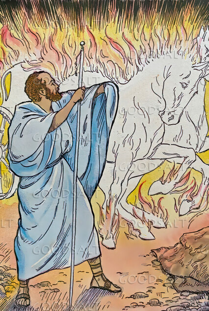Elijah and the Chariot of Fire