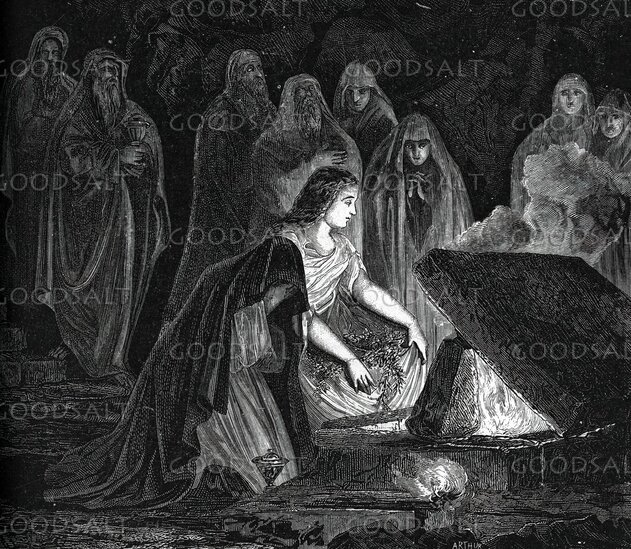Jephthah’s Daughter at the Altar
