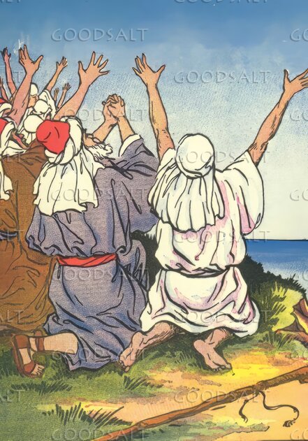 Israelites Rejoice at the Red Sea