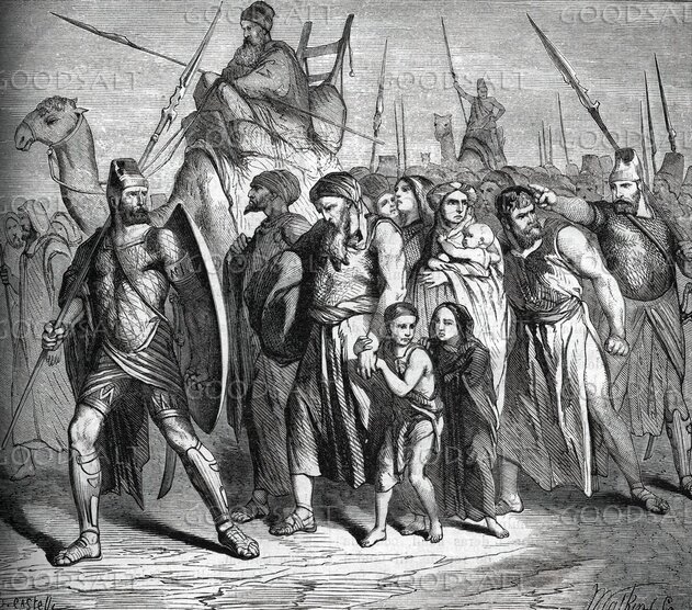 Judah Led Away Into Captivity