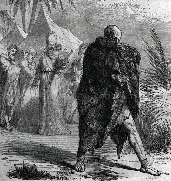 The Leper Sent Outside the Camp