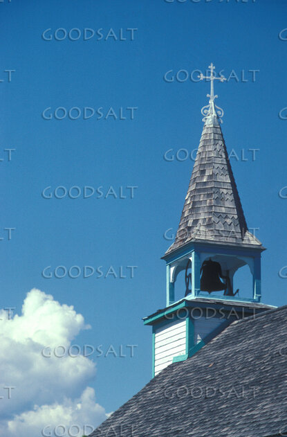 Church Steeple Bell and Cross