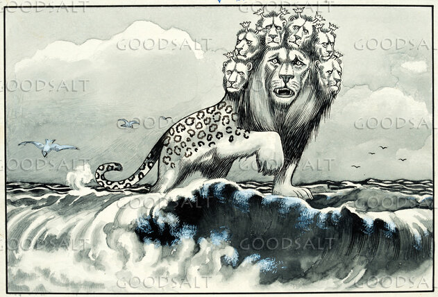 Ten Horned Beast of Daniel