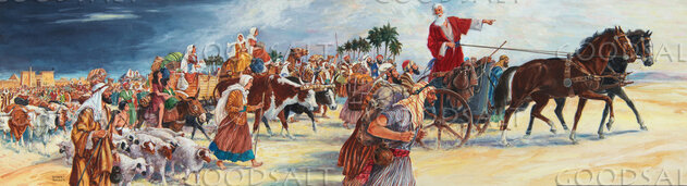 The Exodus to the Red Sea