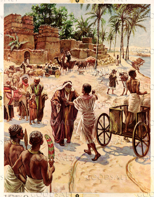 The Meeting of Jacob and Joseph in Egypt