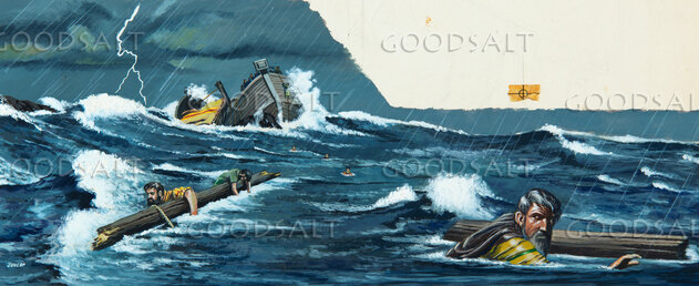 The Shipwreck of Paul's Ship Going to Rome