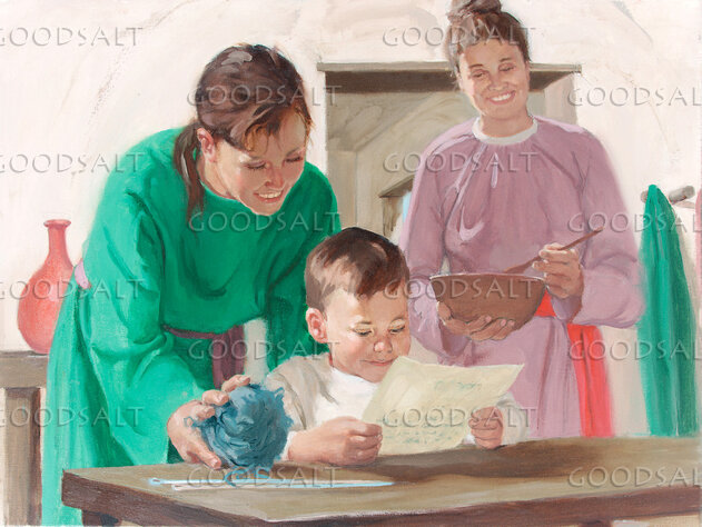 Timothy Learned from the Bible (child)