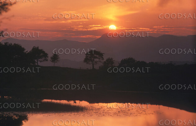 Sunset Over Still Waters