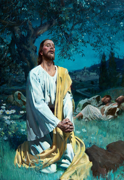 Christ Prays in Gethsemane