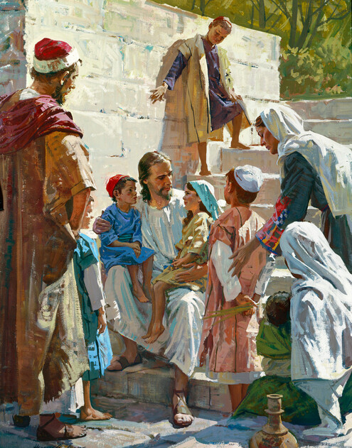 Jesus With Children