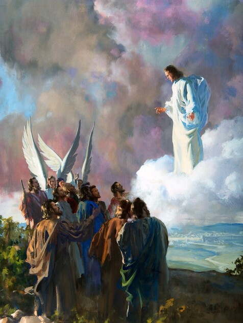 The Ascension, Christ in the Cloud