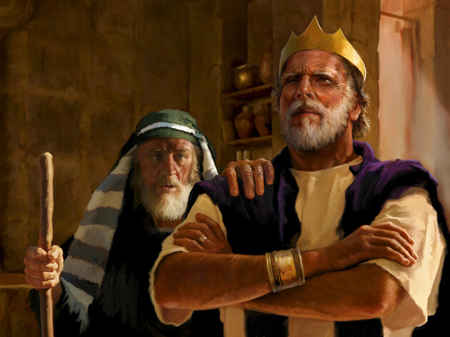 The Prophet Samuel and King Saul