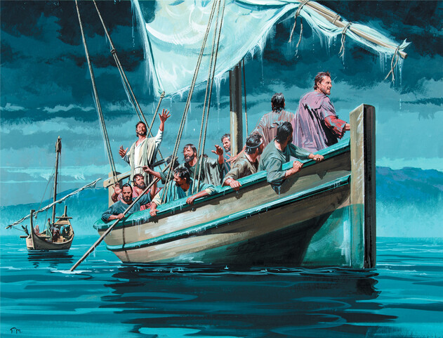Jesus Calms a Storm