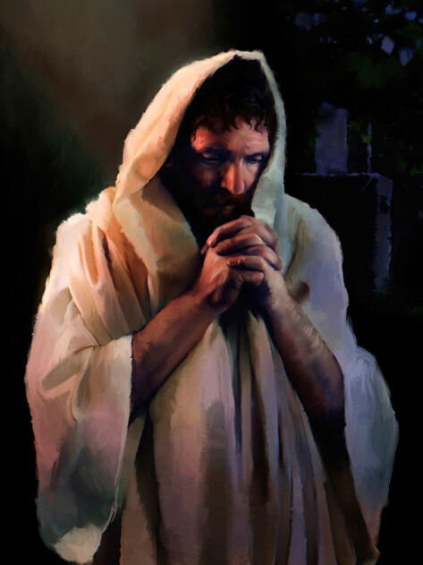 Jesus Praying in Gethsemane