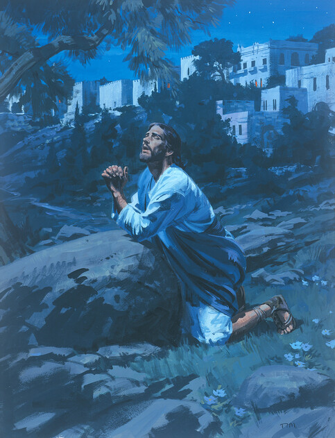 Jesus Prays for Us
