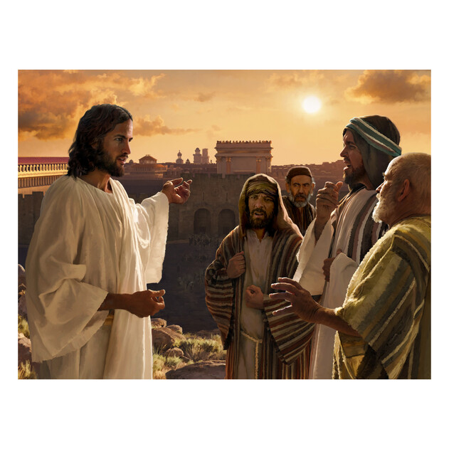 Not One Stone Will Remain - 24" x 18" - Gallery Wrap - Product view