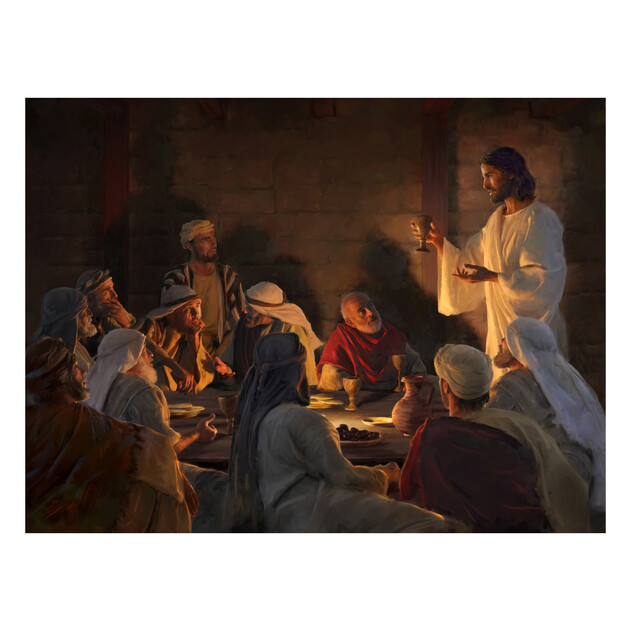 The Last Supper - 24" x 18" - Gallery Wrap - Product view