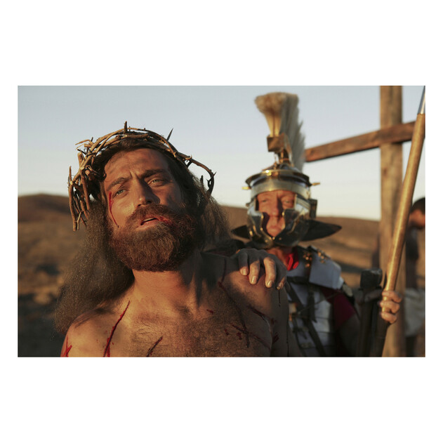 Jesus and Soldier - 30" x 20" - Gallery Wrap - Product view