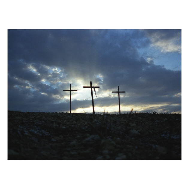 Cross on Calvary - 24" x 18" - Gallery Wrap - Product view
