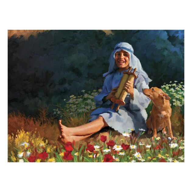 Study to Show Theyself Approved Unto God - 24" x 18" - Gallery Wrap - Product view