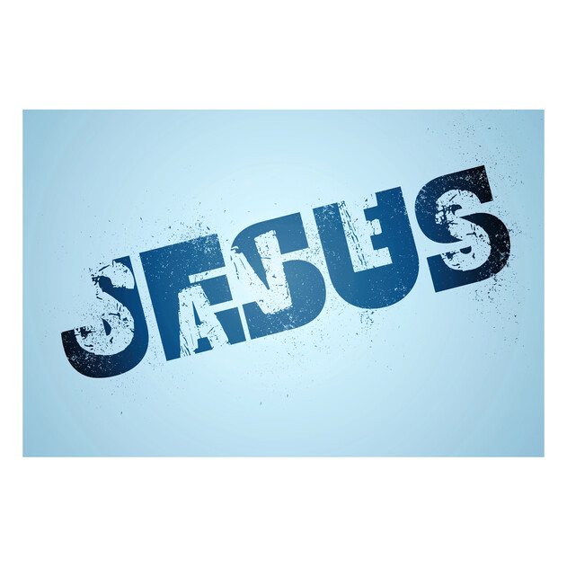 Jesus Saves - 30" x 20" - Gallery Wrap - Product view