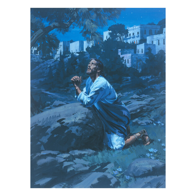 Jesus Prays for Us - 18" x 24" - Gallery Wrap - Product view