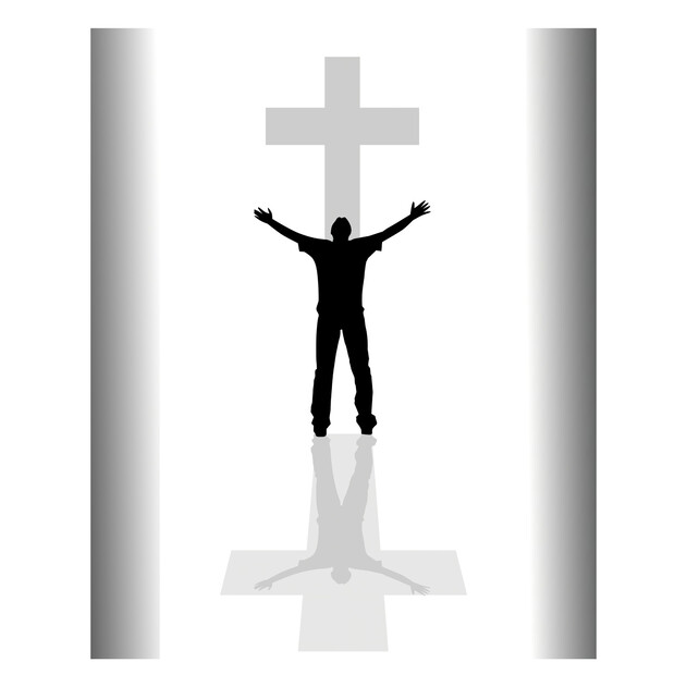 In the Shadow of the Cross - 16" x 20" - Gallery Wrap - Product view