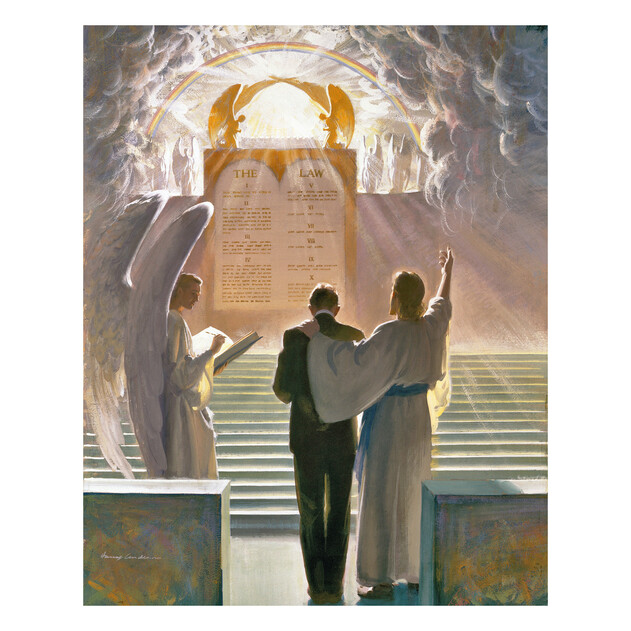Judgment of Heaven - 16" x 20" - Gallery Wrap - Product view