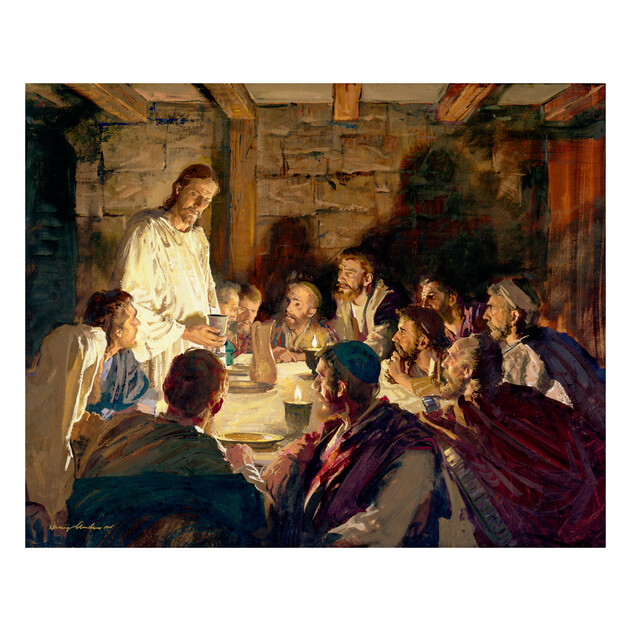 The Last Supper - 20" x 16" - Gallery Wrap - Product view