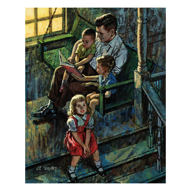 Nighttime - 16" x 20" - Gallery Wrap - Product view