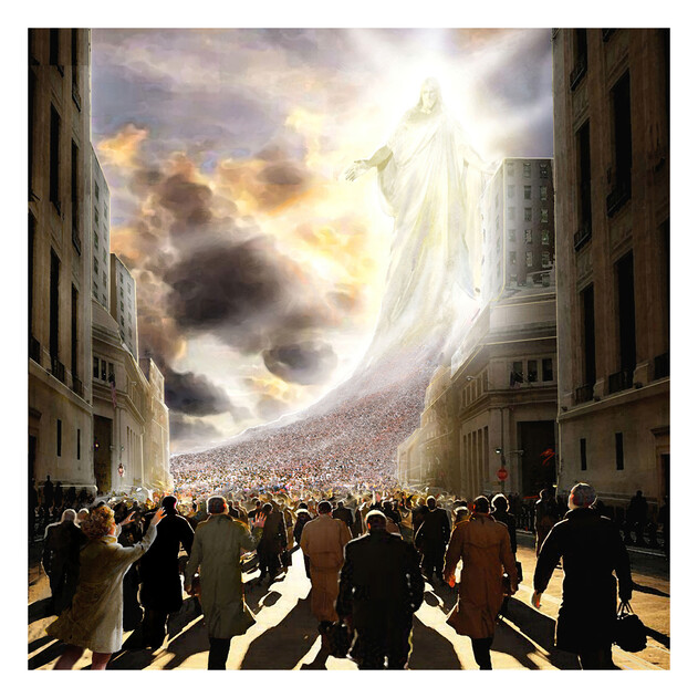 Second Coming - 16" x 16" - Gallery Wrap - Product view