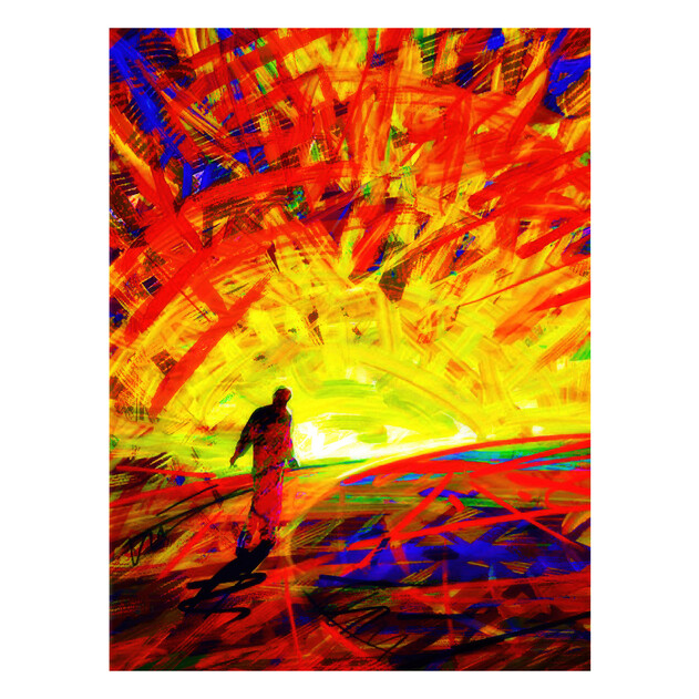 The Road - 18" x 24" - Gallery Wrap - Product view