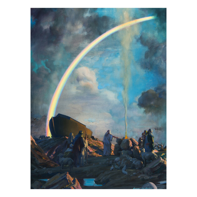 Rainbow Promise - 18" x 24" - Gallery Wrap - Product view