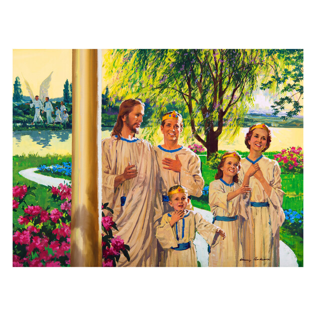 New Heavenly Home - 24" x 18" - Gallery Wrap - Product view