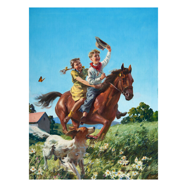 A Special Ride - 18" x 24" - Gallery Wrap - Product view