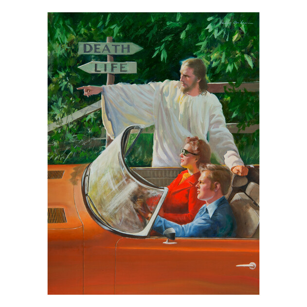 The Way to Life - 18" x 24" - Gallery Wrap - Product view