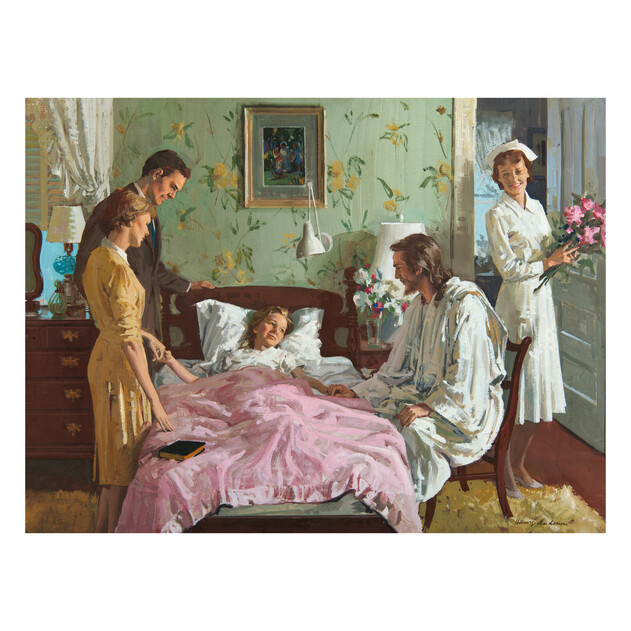 Christ at the Sickbed - 24" x 18" - Gallery Wrap - Product view