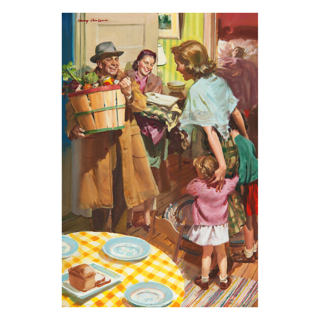Good Samaritan, Modern - 20" x 30" - Gallery Wrap - Product view