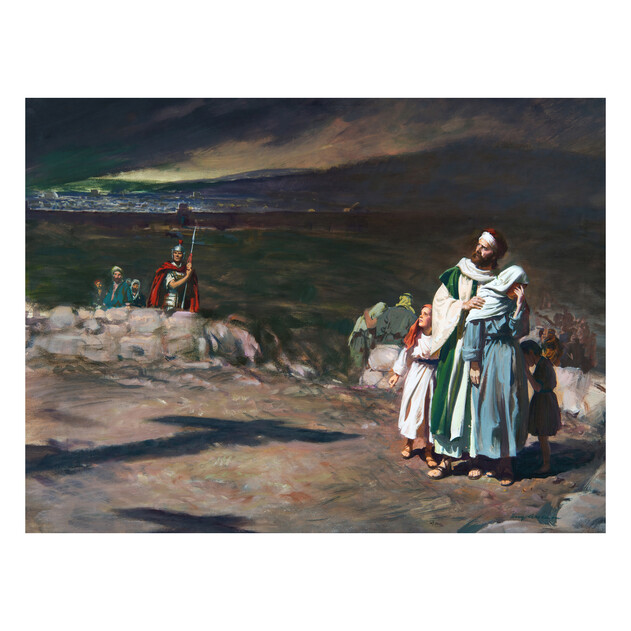Shadow of Cross - 24" x 18" - Gallery Wrap - Product view