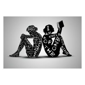Word Art With Women and Bible