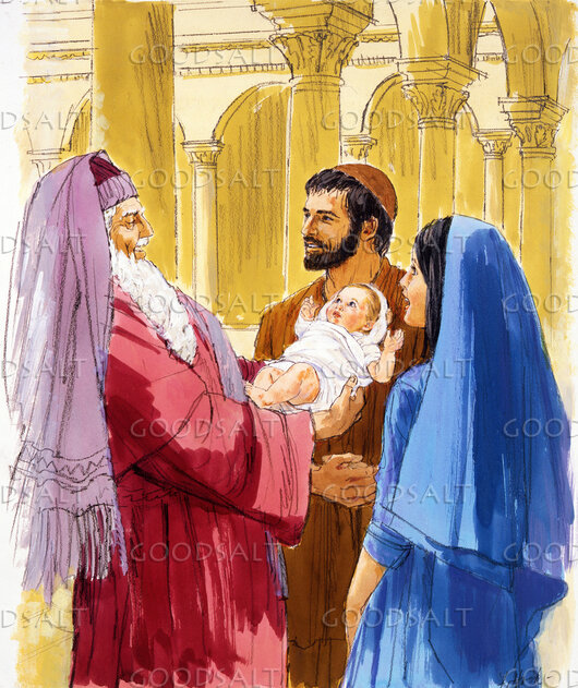 Baby Jesus at Church