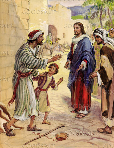 Christ and Blind Bartimaeus