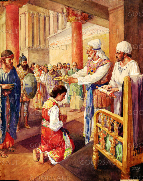 Crowning of Uzziah