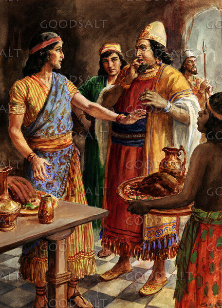 Daniel Refusing Rich Food
