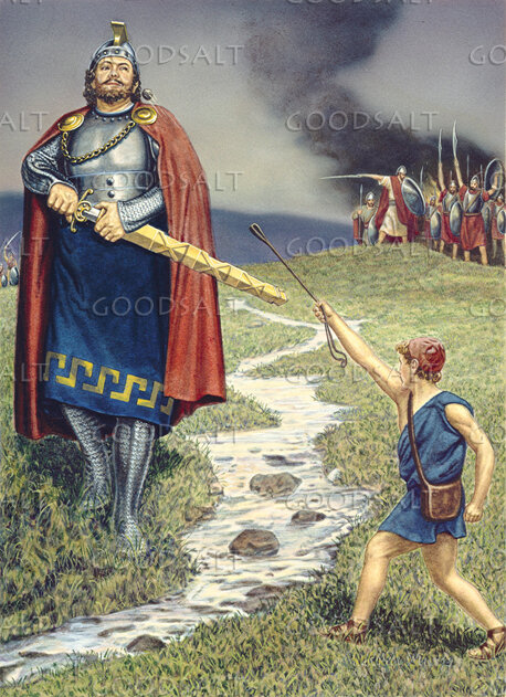 David and Goliath