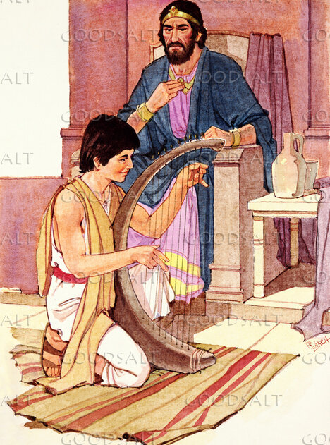 David Plays for Saul