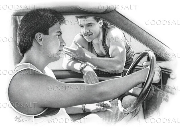 Driver Listening to Man Talking
